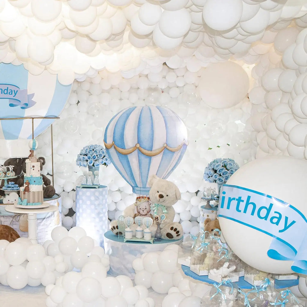 12-Inch Latex Party Balloons, Color & Pack Options