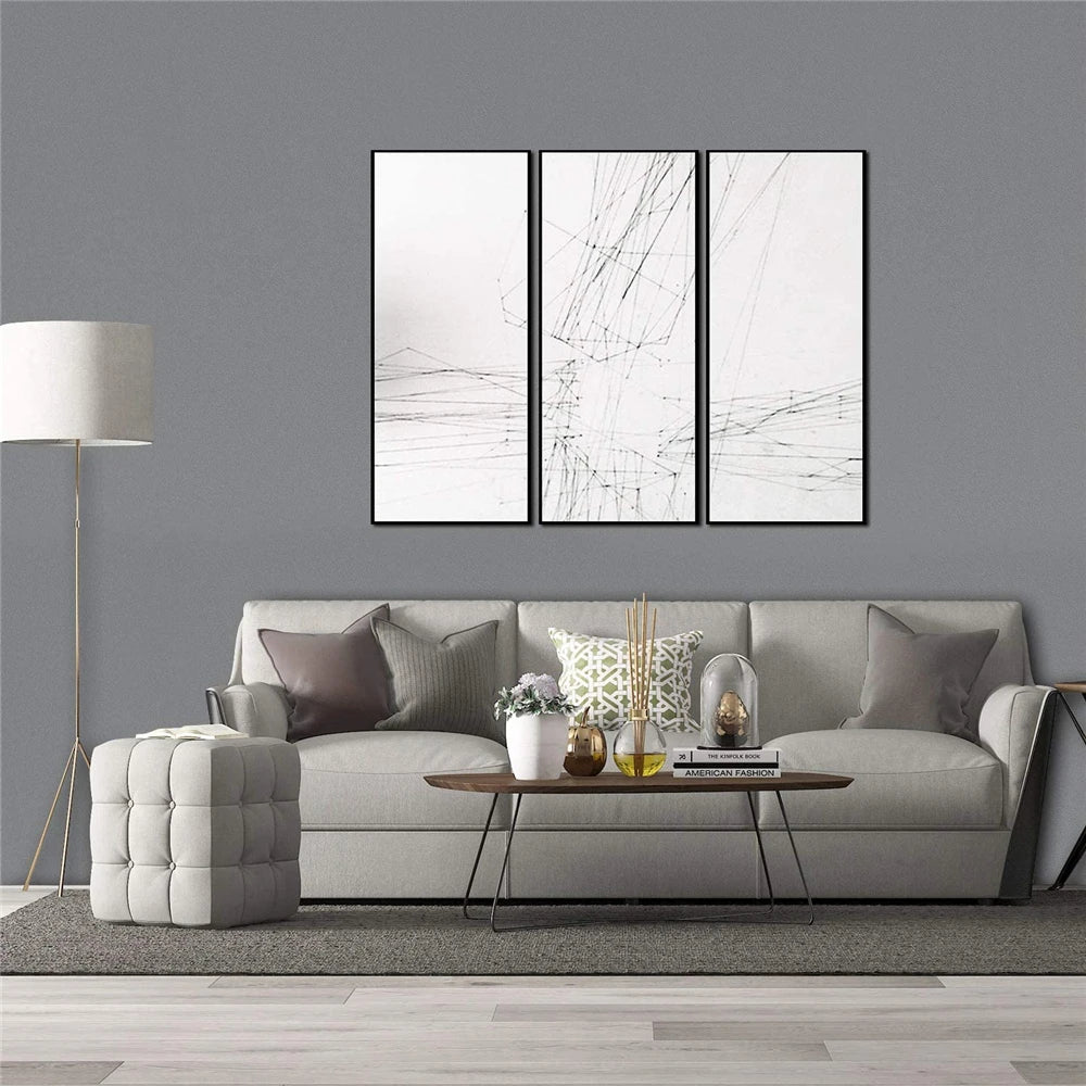 Concrete-Look Self-Adhesive Wallpaper