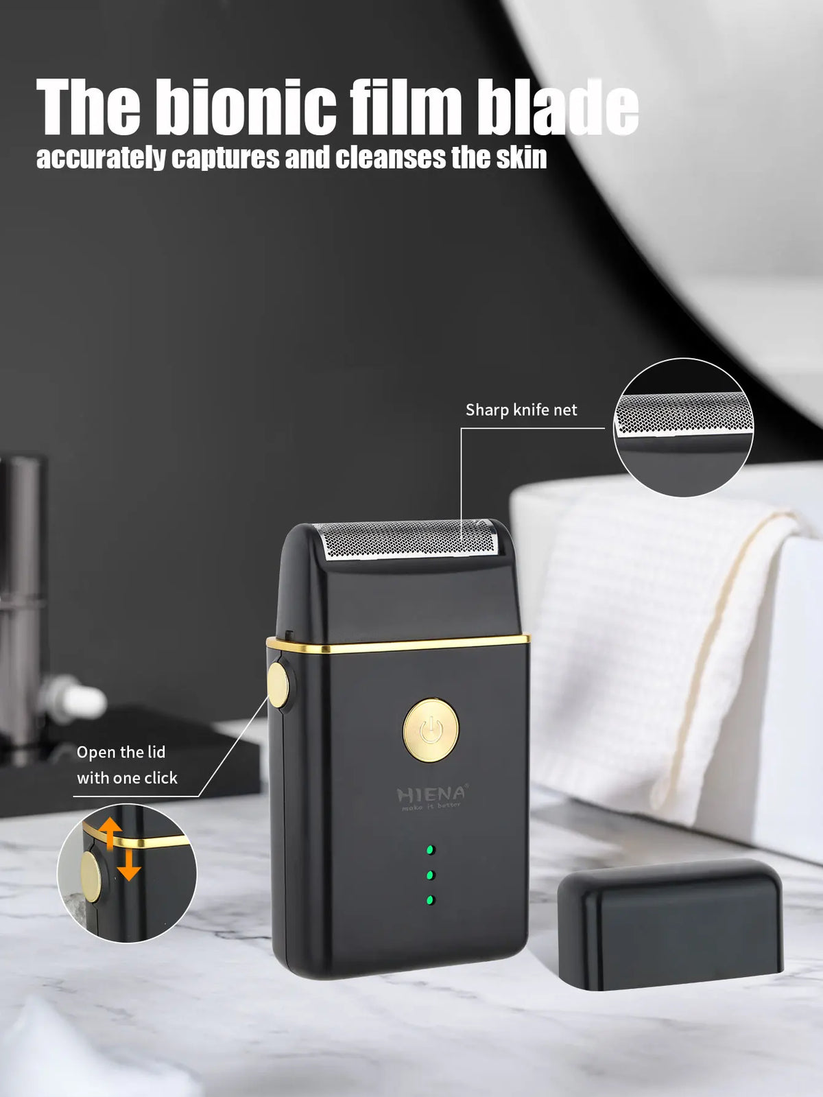 HIENA 212 Rechargeable Cordless Hair Clipper