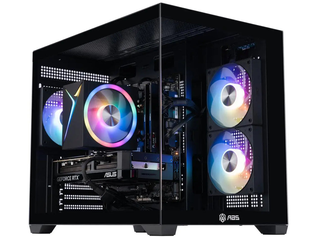ABS Flux II Aqua Desktop — Core i7 / RTX 5070