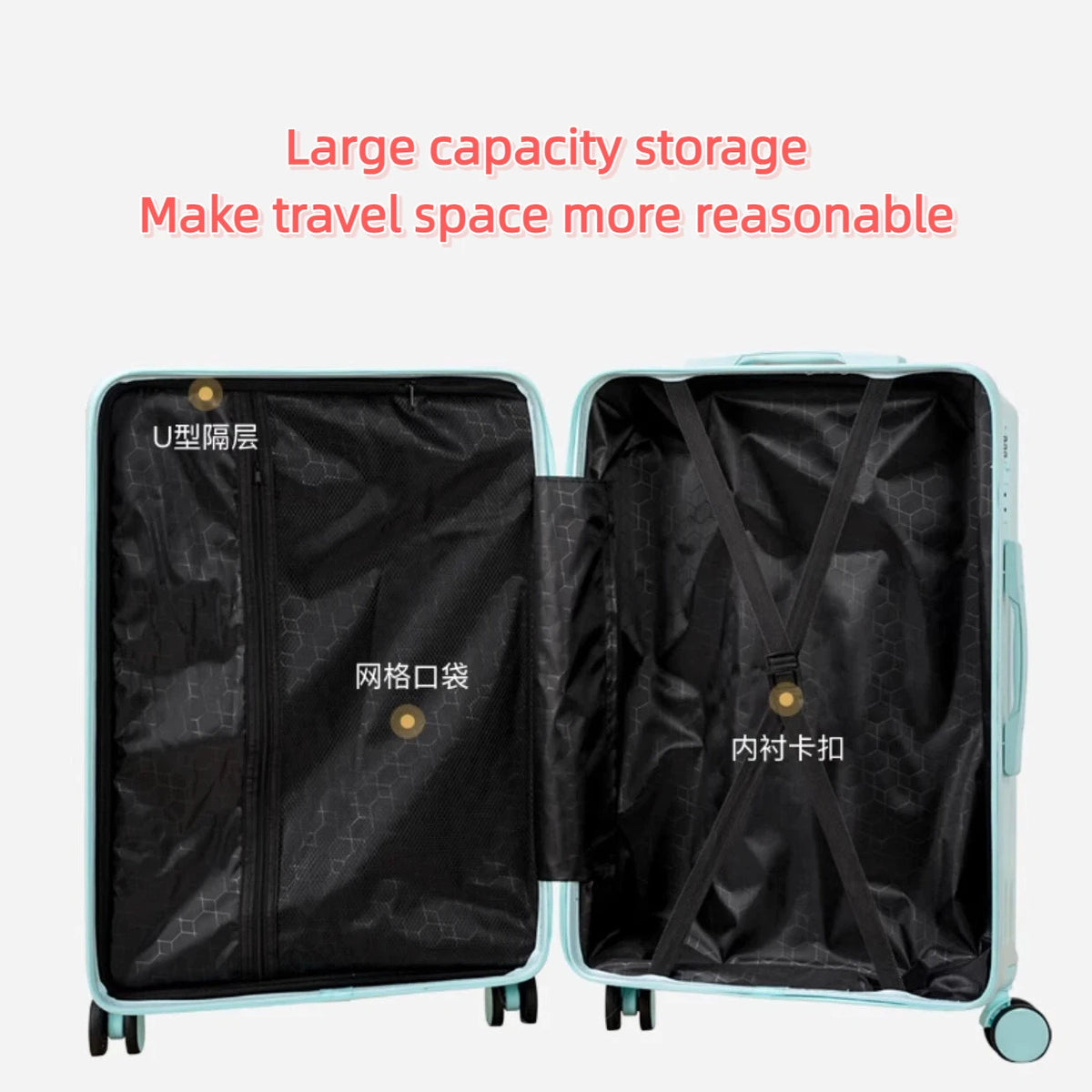 Luggage 2025 New Style 20inch Boarding Small Trolley Suitcase Male Password Leather Suitcase 24 Strong Durable Whispering Desires Shoppe