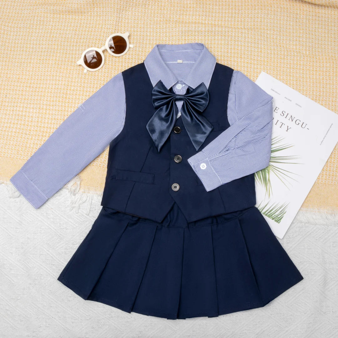 Kids' School Uniform Sets – With or Without Vest