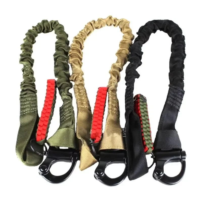 Quick-Release Elastic Equipment Lanyard, 55 cm
