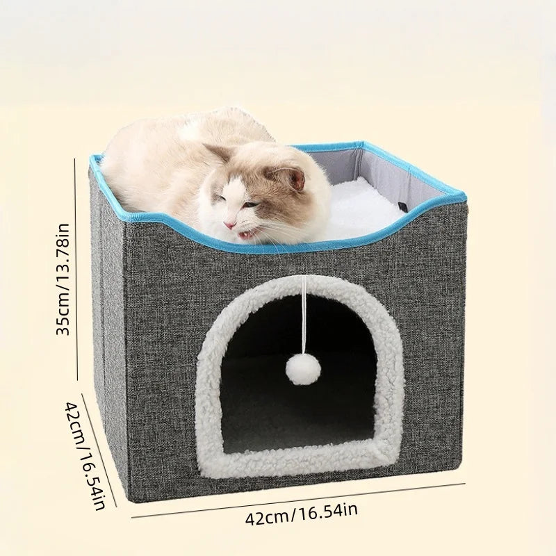 Large Foldable Cat House