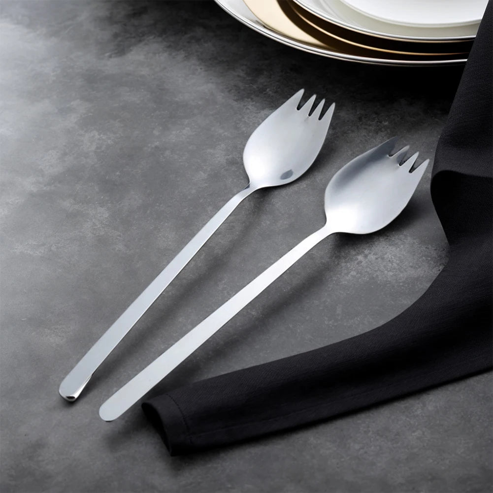 Stainless Steel Sporks — 5 Pieces