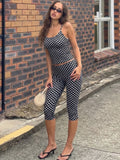 Women's Cami Top and Capri Pants Set
