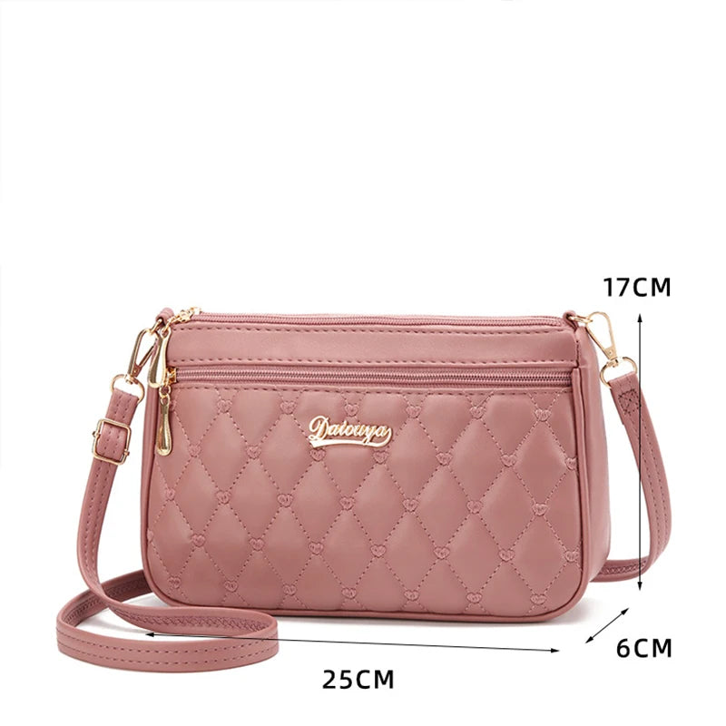 Yogodlns Women's Embellished PU Shoulder Bag