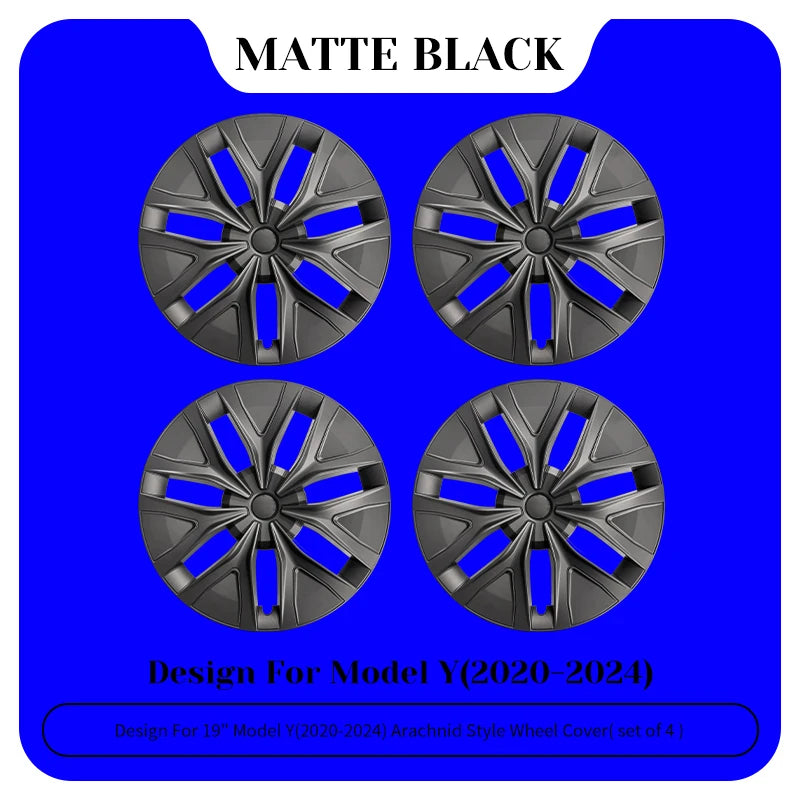 TSLLUG 19-Inch Wheel Covers for Tesla Model Y – Set of 4