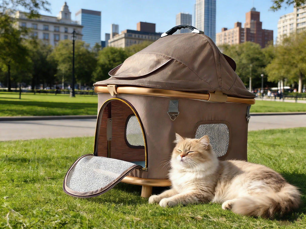 Pet Stroller for Dog & Cat, Pubby Stroller Upload to 55lbs,Dog Basket,Luxury Dog Stroller Whispering Desires Shoppe