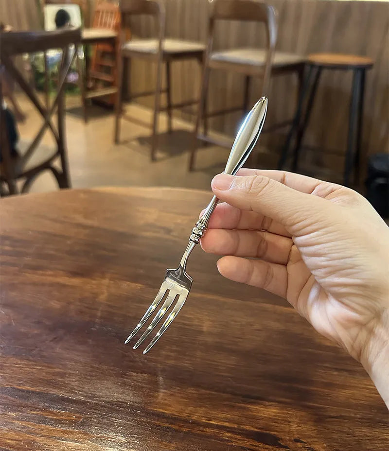 Stainless Steel Cutlery Set — 6 Pieces