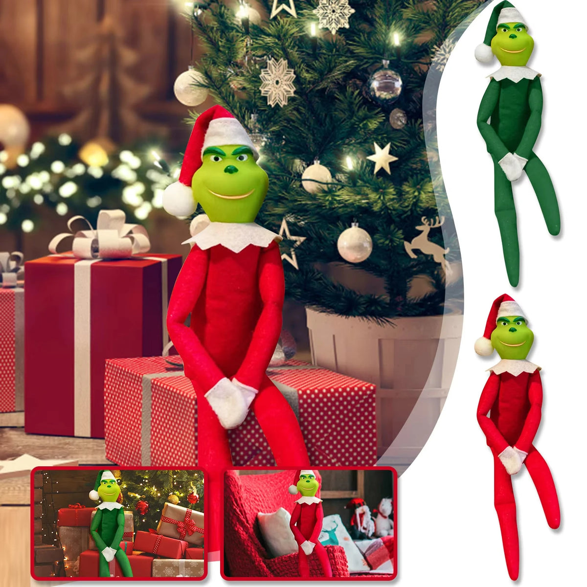 Christmas Elf Decoration Doll