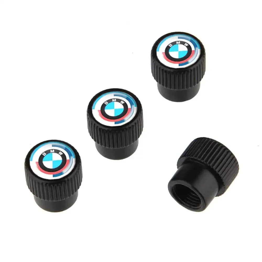 M-Power Design Aluminum Tire Valve Caps – Set of 4