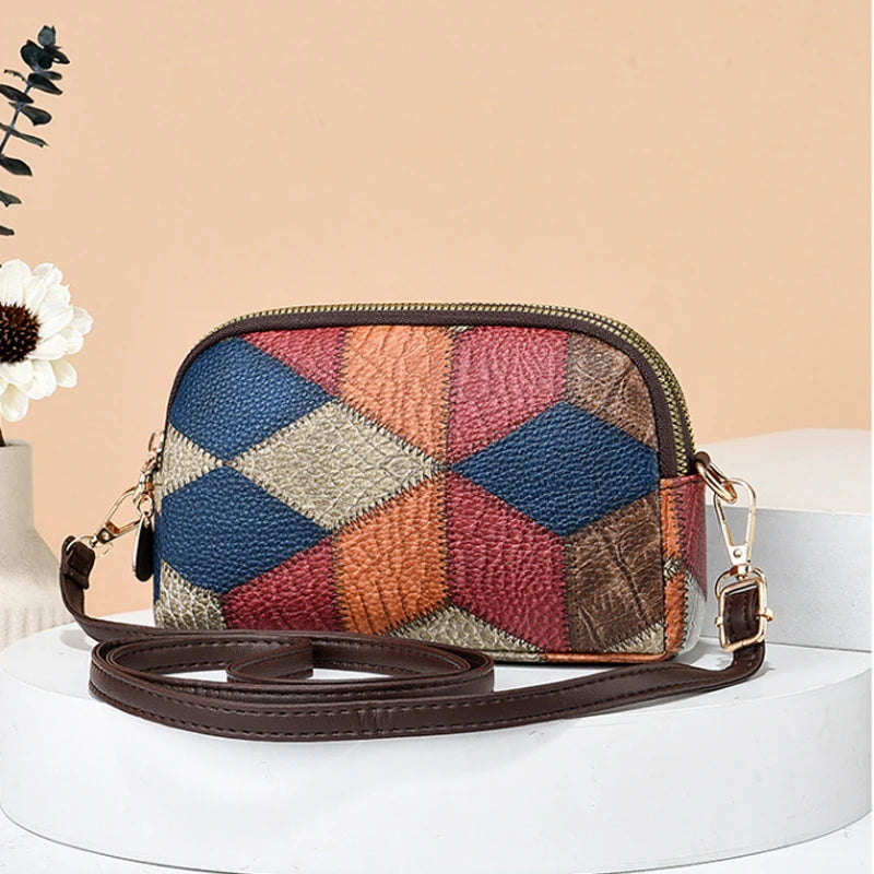 Yogodlns Women's Plaid Shoulder Bag