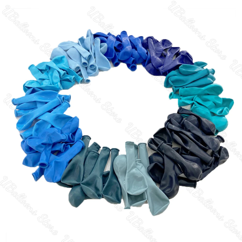 Blue Latex Balloons, Size & Pack Options