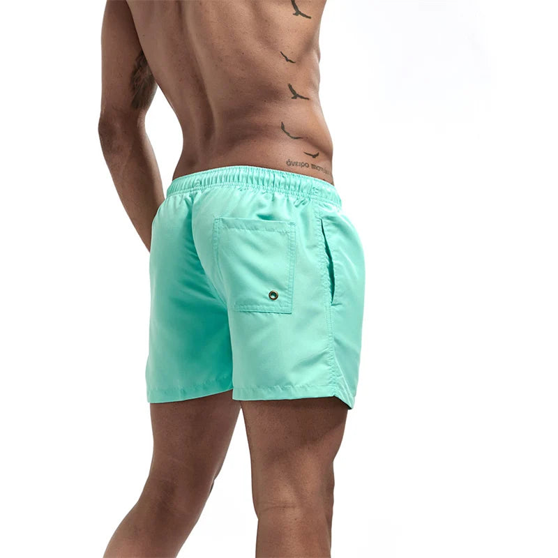 Men's Swim Trunks with Mesh Lining