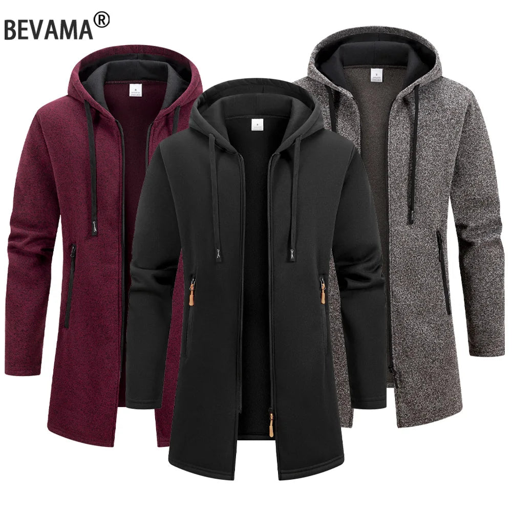 Men’s Zip-Front Hooded Jacket
