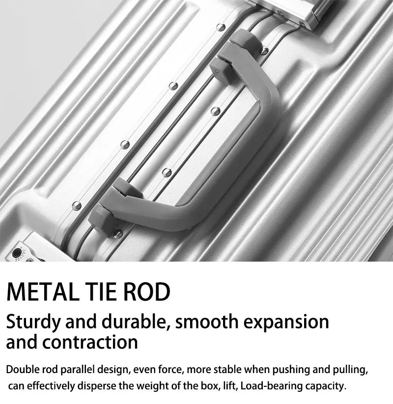 BunyFly Aluminum Frame Boarding Laptop Trolley Case 20 Inch Front Opening  Suitcase Cabin Luggage Bag Whispering Desires Shoppe