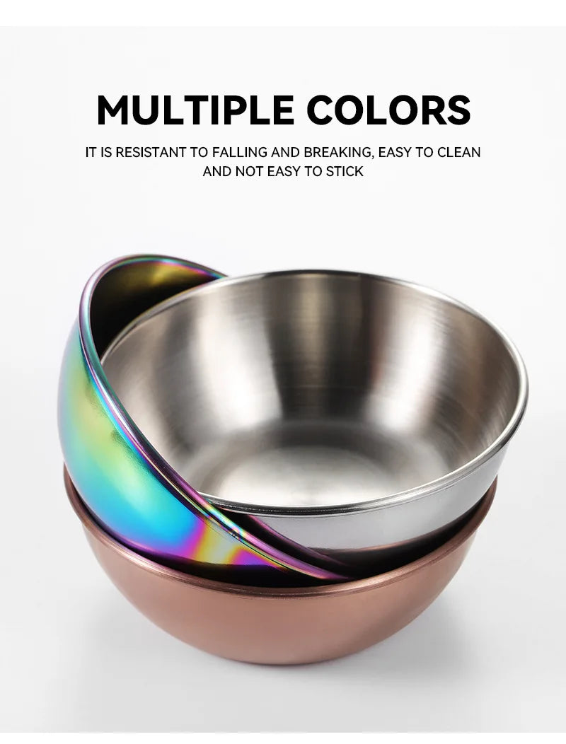 Simbuid Stainless Steel Sauce Dishes — 2 or 4 Pack
