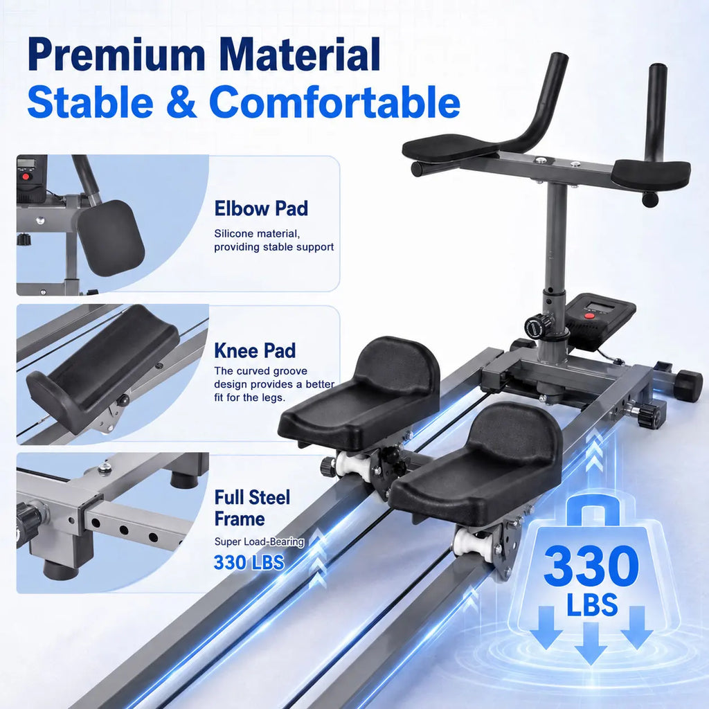 Adjustable Crawling Exercise Machine with Counter