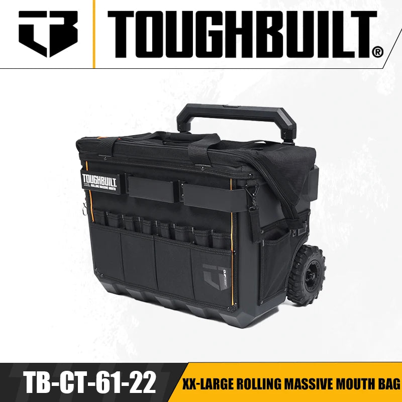 TOUGHBUILT Rolling Massive Mouth Tool Bag