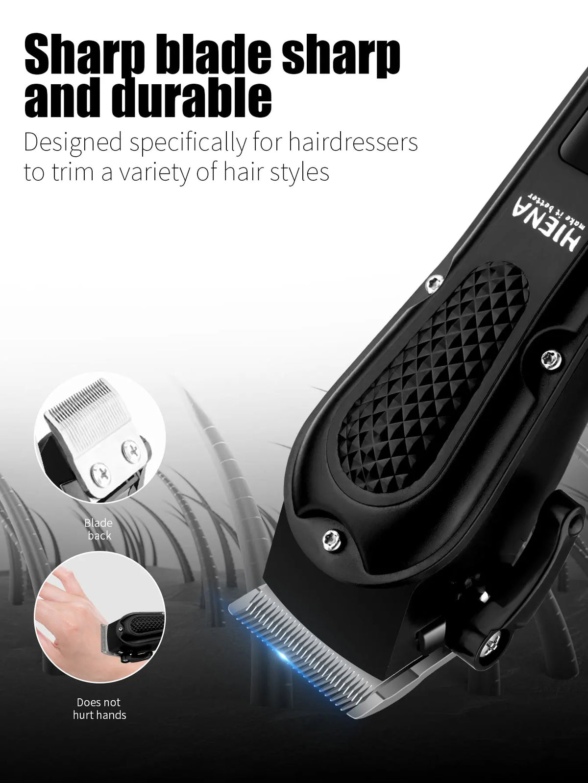 HIENA 212 Rechargeable Cordless Hair Clipper