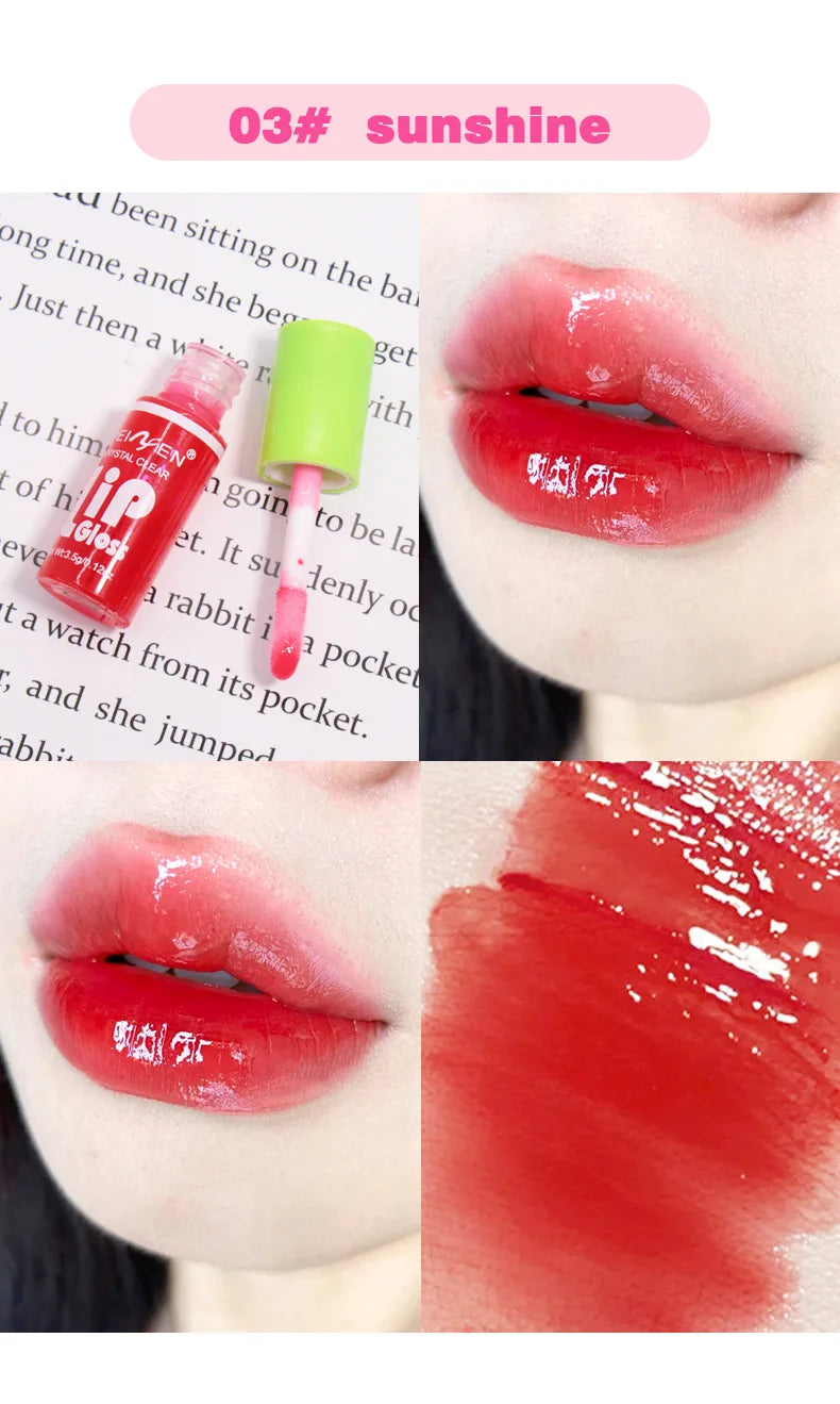Mirror-Shine Lip Gloss – 6-Piece Set