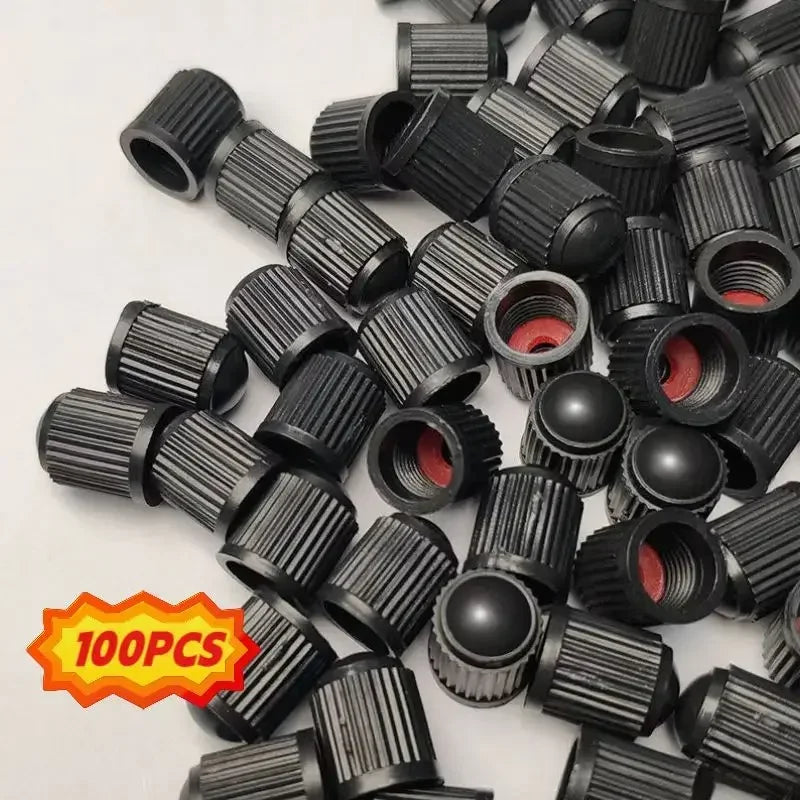 Plastic Schrader Valve Caps – Assorted Pack Sizes