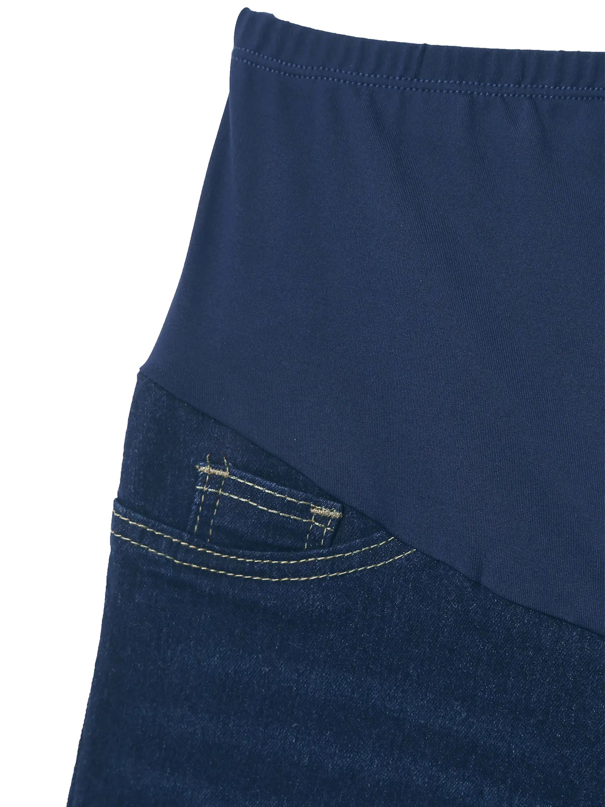 Pregnant Women Jeans High Waist Support Belly Maternity Hip Lifting Elastic Denim Pants Shorts for Daily Work Street Loungewear Whispering Desires Shoppe