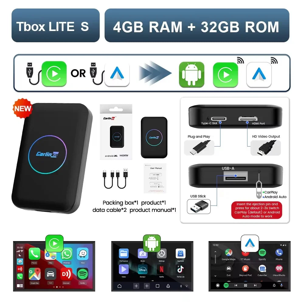 CarlinKit Tbox Lite & Lite S AI Box