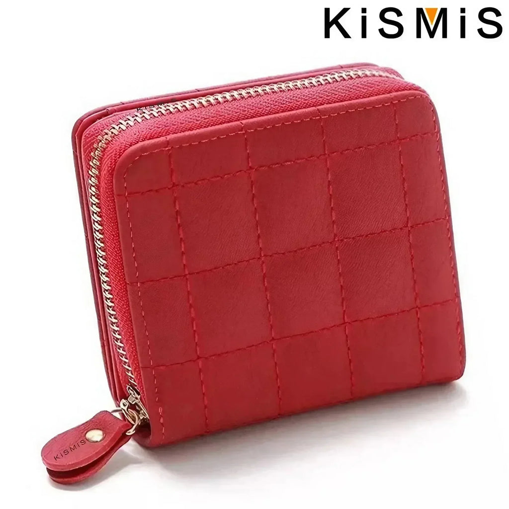 Women's Compact PU Card Wallet