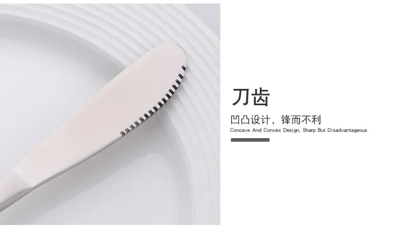 Stainless Steel Knife, Fork and Spoon Set