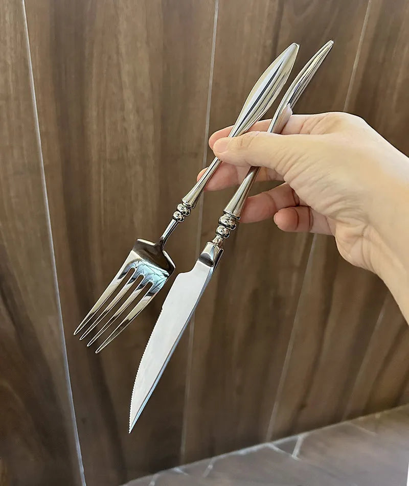 Stainless Steel Cutlery Set — 6 Pieces