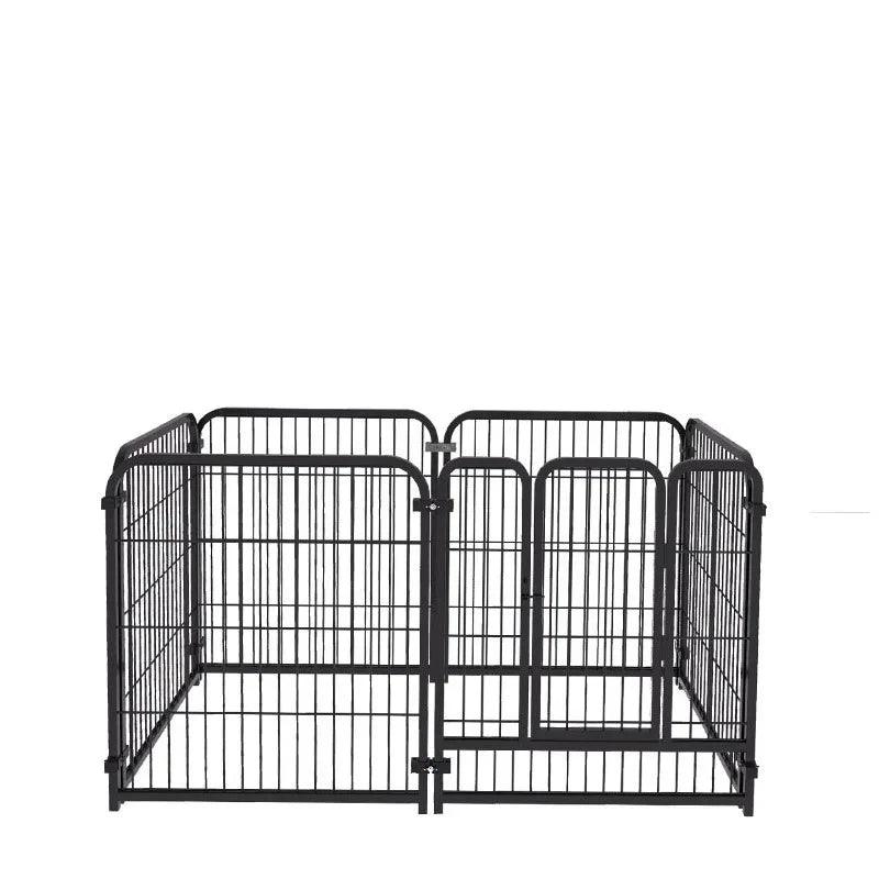60x60cm/70x80cm 6 Panels Dog Fence Playpen Foldable Puppy Exercise Kennel Teddy Animal Escape Barrier Heavy Duty Cage for Dog Cat Rabbit Pet Whispering Desires Shoppe