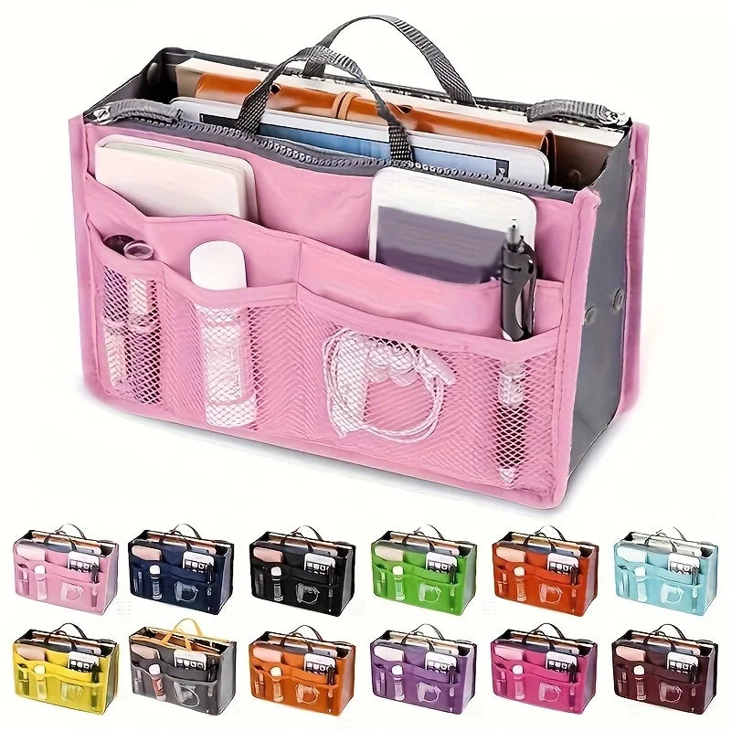 Foldable Double-Zip Toiletry Organizer