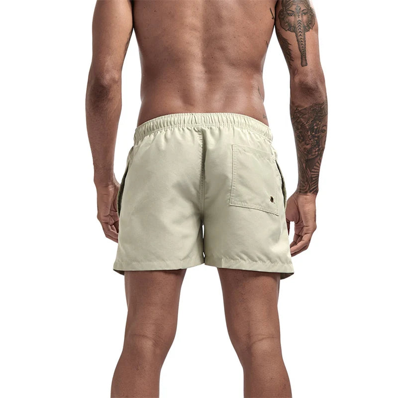Men's Swim Trunks with Mesh Lining