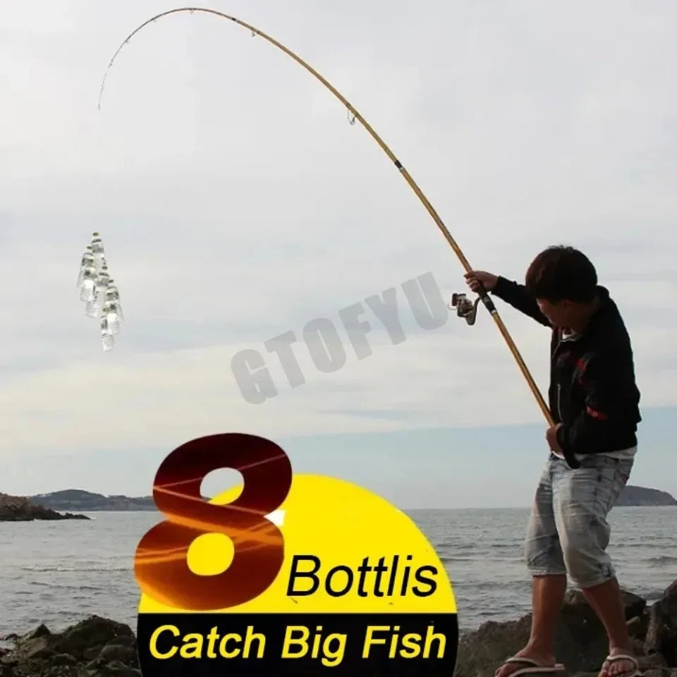 Three-Piece Carbon Surf Rod — 3.3–4.2 m