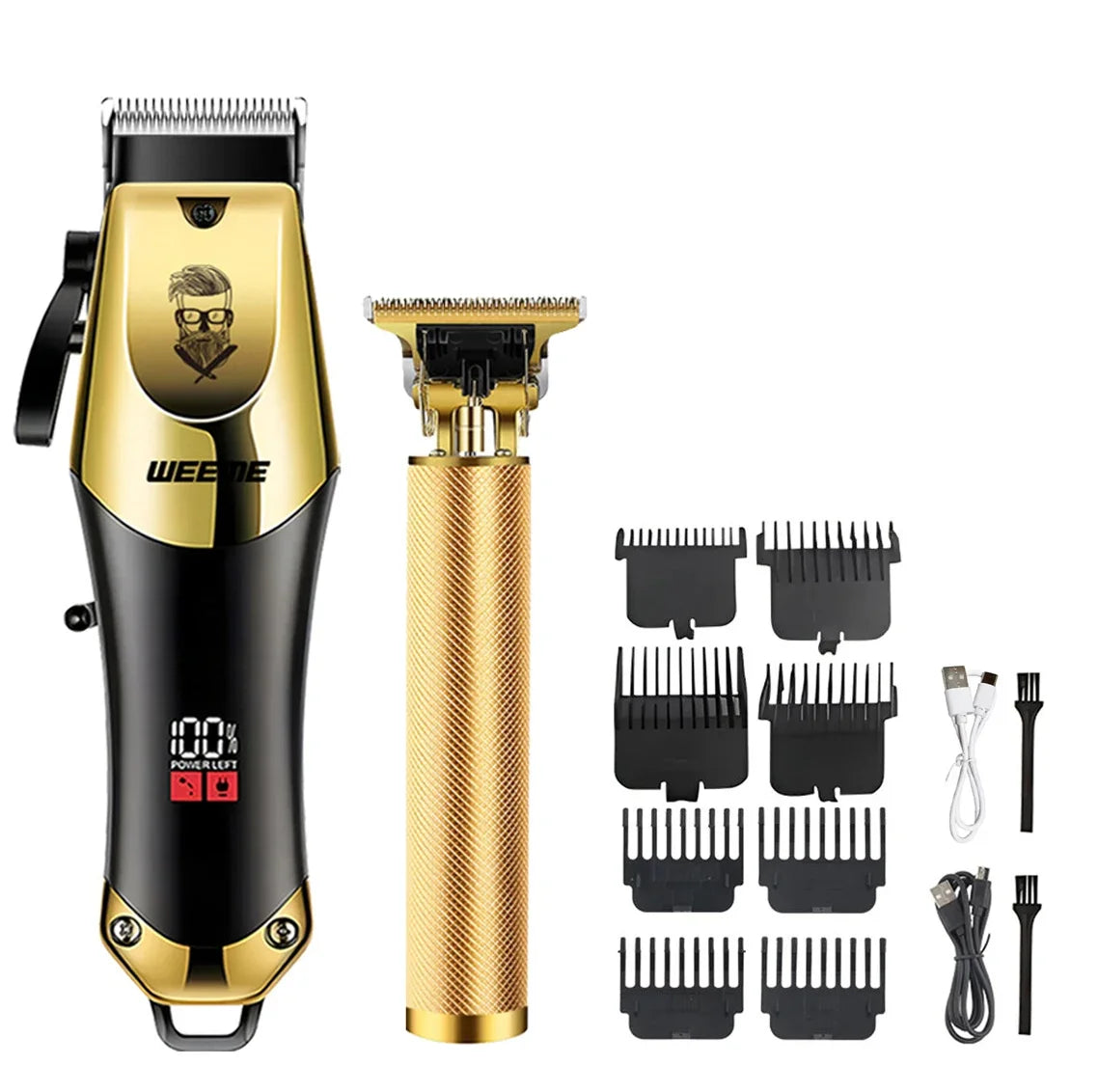 Vintage-Style Rechargeable Hair Trimmer