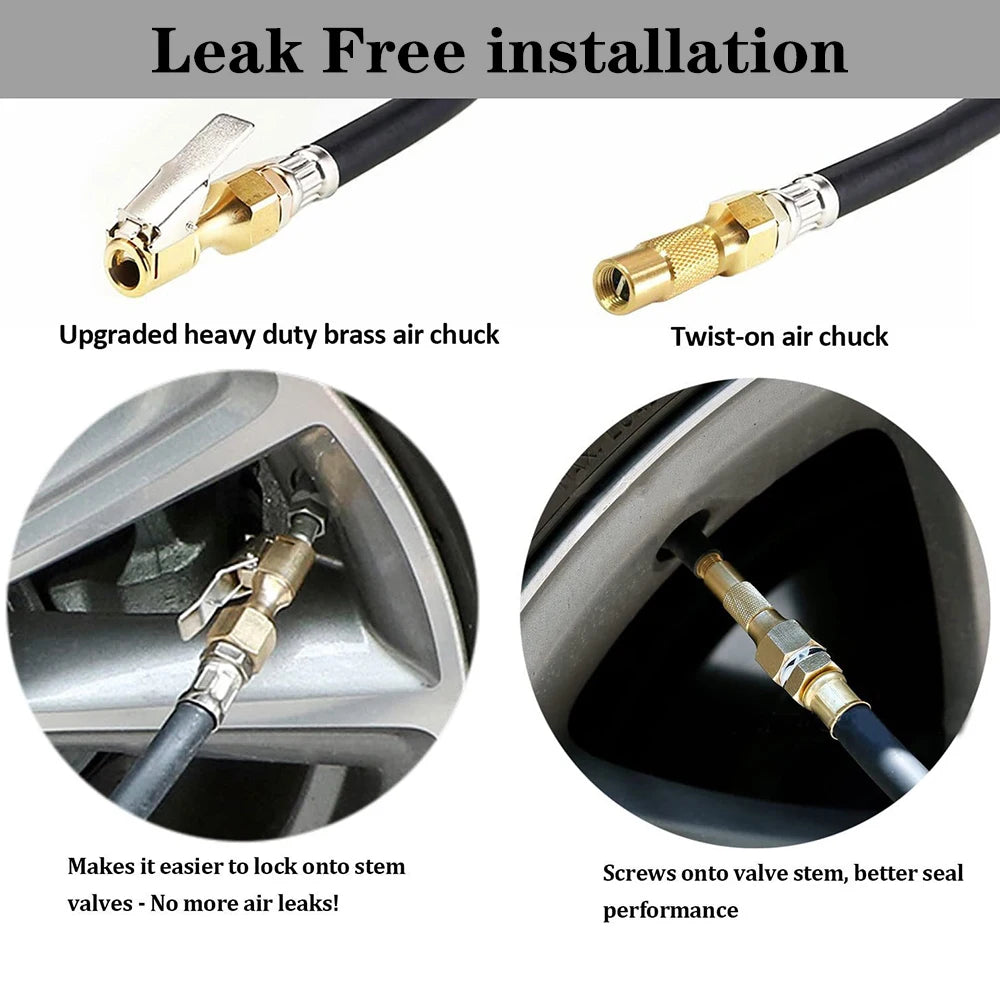LEEPEE Digital Tire Inflator & Pressure Gauge