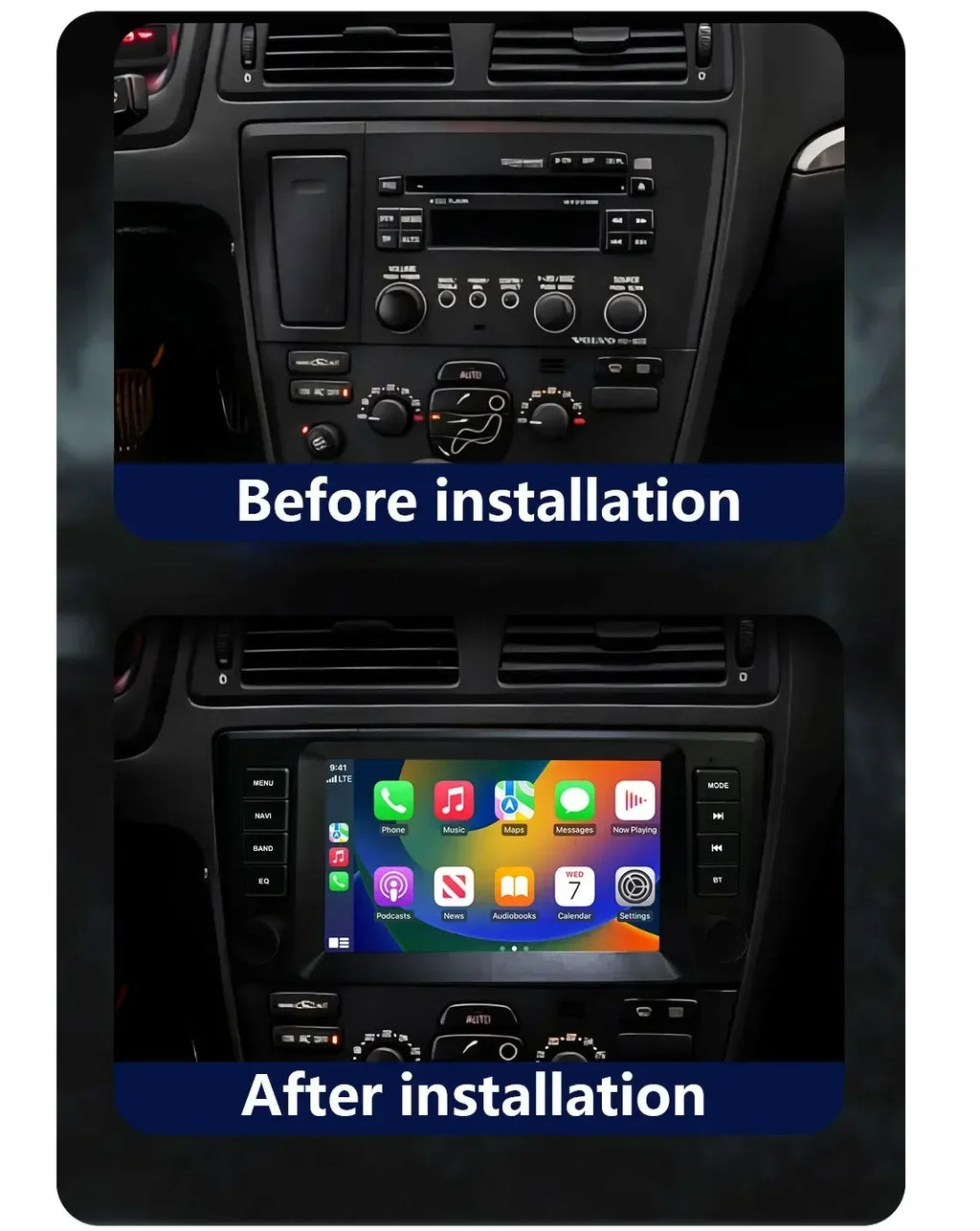 8-Inch Android Stereo for Selected Volvo Models