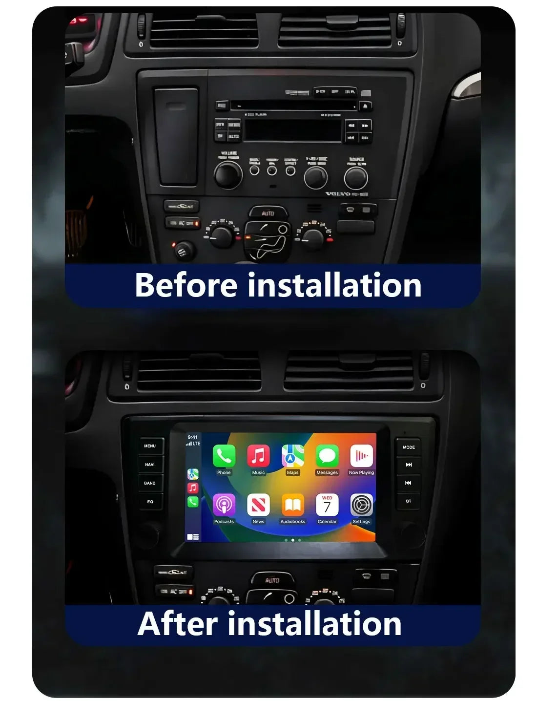 8-Inch Android Stereo for Selected Volvo Models