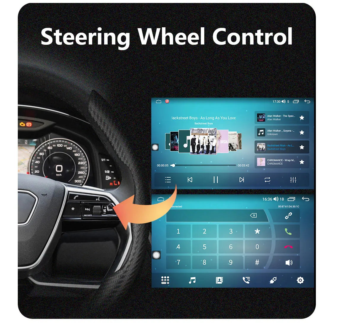 8-Inch Android Stereo for Selected Volvo Models