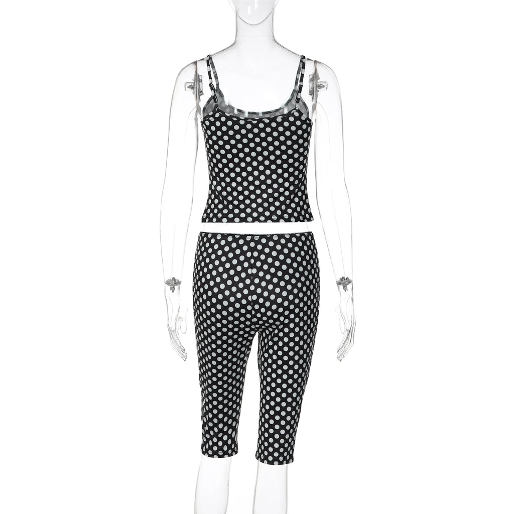 Women's Cami Top and Capri Pants Set