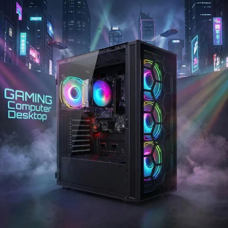 Ryzen 5 3400G Desktop — 16 GB RAM / 512 GB SSD