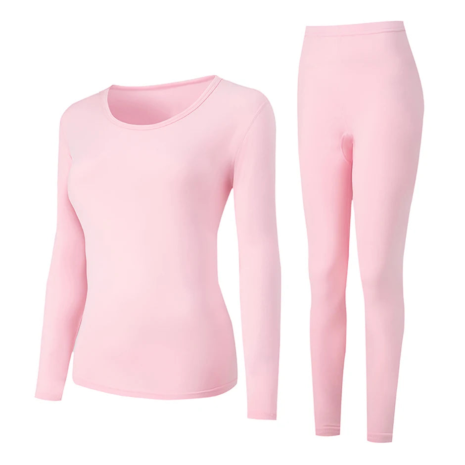 Women's Crewneck Top and Ankle-Length Pants Set