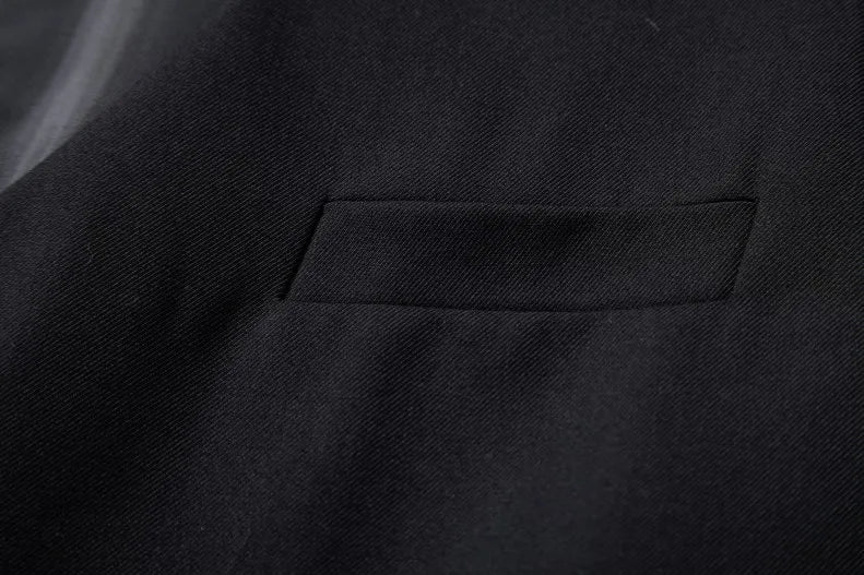 Men's Single-Breasted Formal Suit Vest