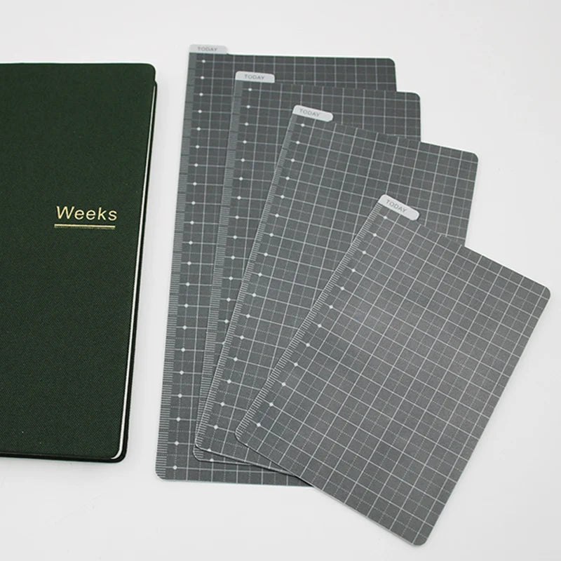 Fromthenon PVC Grid Writing Mat & Ruler