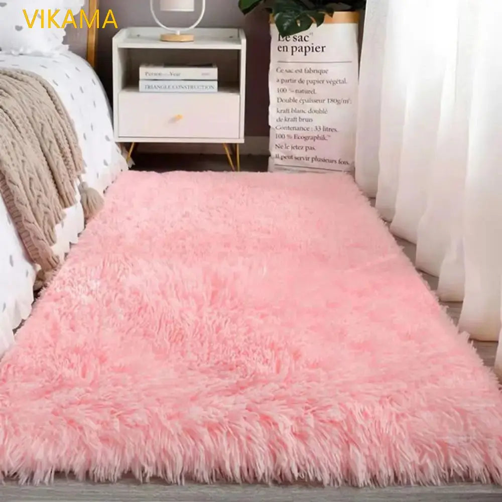Soft Gradient Polyester Area Rug