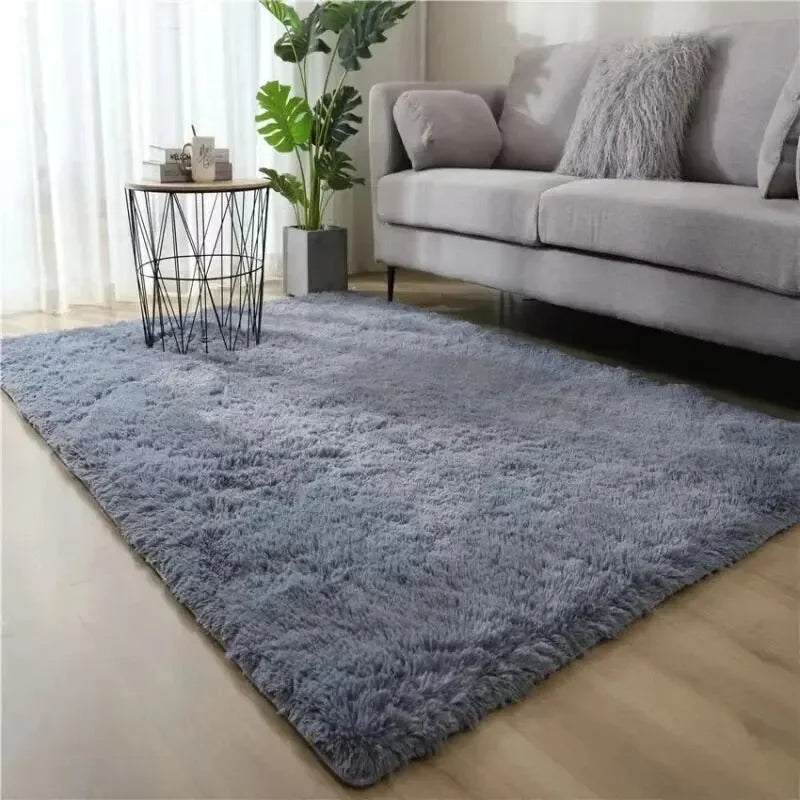 Soft Gradient Polyester Area Rug