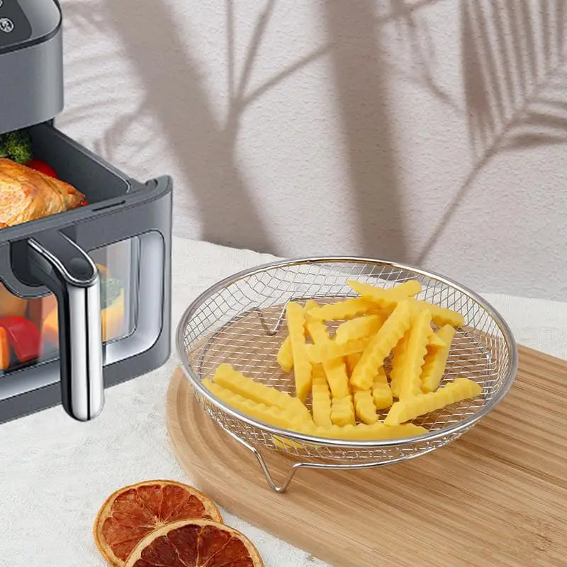 Stackable Stainless Steel Air Fryer Rack