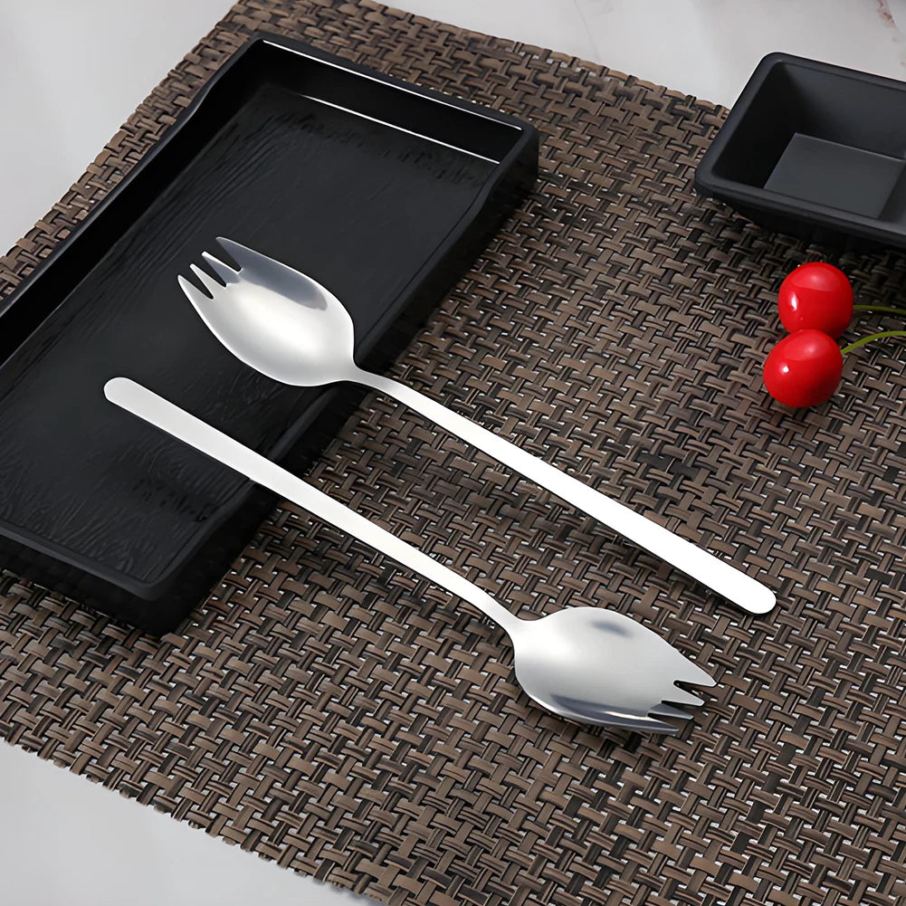 Stainless Steel Sporks — 5 Pieces